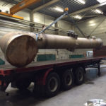 BP geel - Prefab piping van het Titanium Lion King project